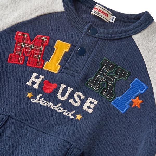 ミキハウス正規販売店/ミキハウス mikihouse トレーナー(110cm・120cm・130cm・140cm）アウトレット 子ども服 男の子の画像