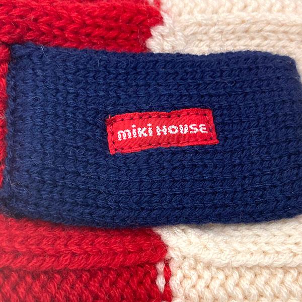 ミキハウス正規販売店/ミキハウス　mikihouse　プッチー　うさこ　マルチ　配色　マフラー(サイズ無し）アウトレット セール ギフト プレゼント 子ども | MIKI HOUSE | 03