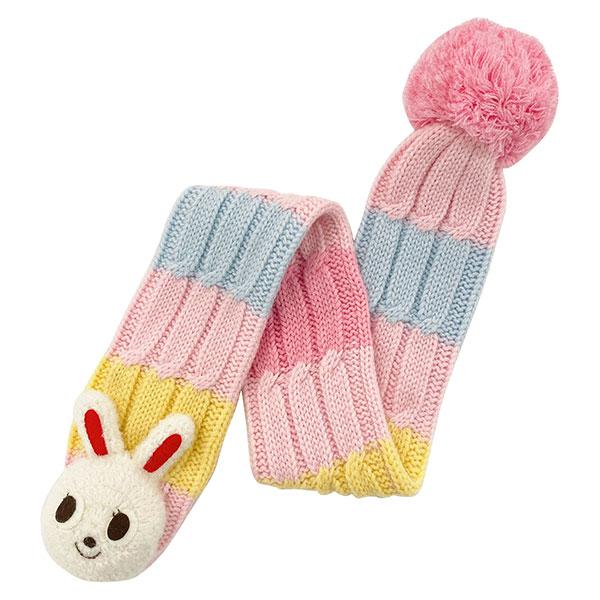 ミキハウス正規販売店/ミキハウス　mikihouse　プッチー　うさこ　マルチ　配色　マフラー(サイズ無し）アウトレット セール ギフト プレゼント 子ども | MIKI HOUSE | 05