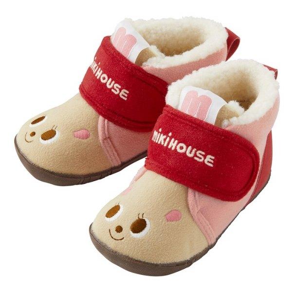 ●40％OFFセール●ミキハウス　mikihouse　プッチー　うさこ　ファースト　ベビーシューズ(12cm・12.5cm・13cm・13.5cm）靴　アウトレット 男の子　女の子 | MIKI HOUSE | 01