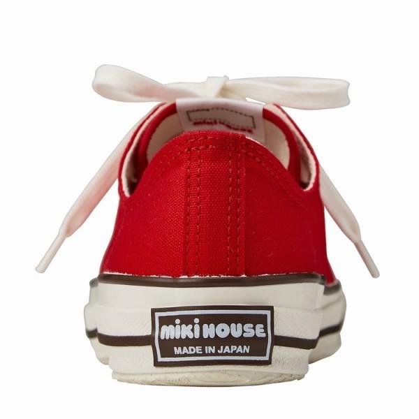 ●取り寄せ商品●ミキハウス　mikihouse　キャンバスシューズ（23cm・24cm・25cm）運動靴　スニーカー 　大人用　親子リンクコーデ　お揃い | MIKI HOUSE | 04