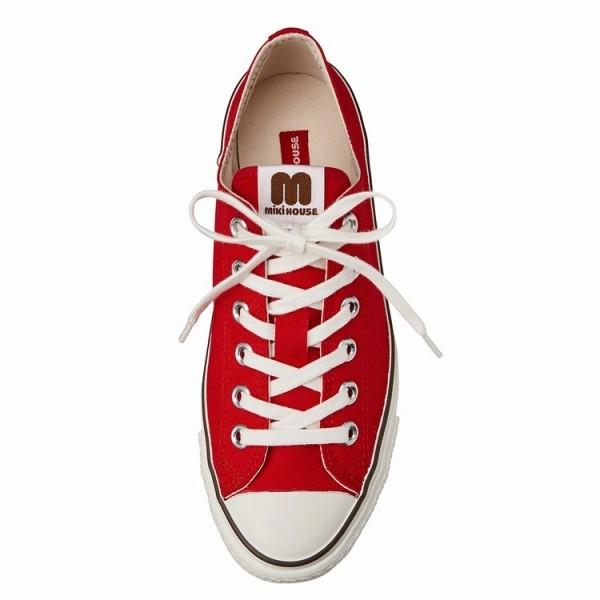 ●取り寄せ商品●ミキハウス　mikihouse　キャンバスシューズ（23cm・24cm・25cm）運動靴　スニーカー 　大人用　親子リンクコーデ　お揃い | MIKI HOUSE | 05