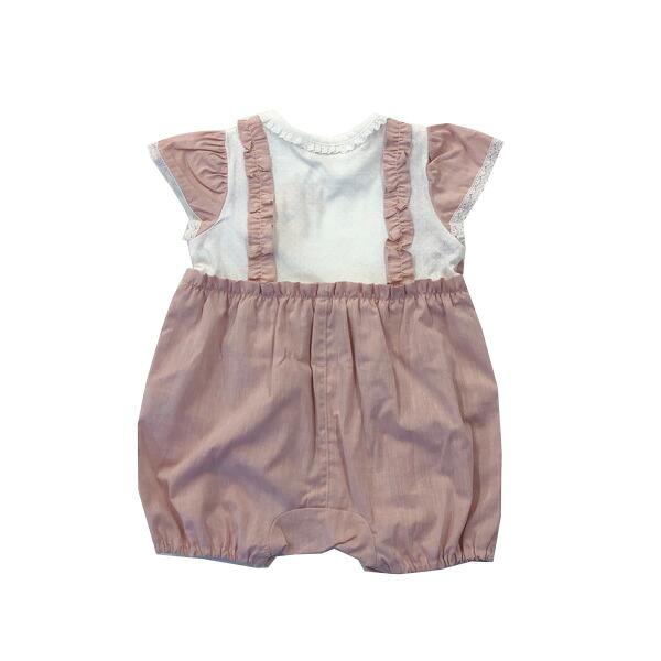 ●50％OFFセール●スーリー　Souris　シャンブレー　ロンパース　（80）アウトレット  半額 セール 女の子 子ども服 ベビー 赤ちゃん ベビー服 | Souris | 02