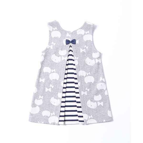 ●50%OFFセール●ラスト１点●ニットプランナー　Knit　Planner　mimiちゃん柄のジャンパースカート(100）/KP　半額 セール アウトレット | KP(キッズ) | 03