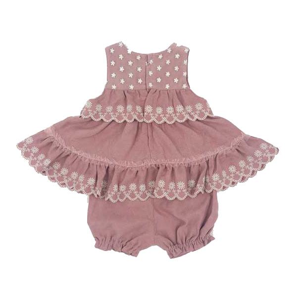 ●30％OFFセール●スーリー　Souris　ミルキースーツ　セットアップ（80cm・90cm）秋 冬 子ども服 ベビー 赤ちゃん 女の子 かわいい お出かけ | Souris | 02