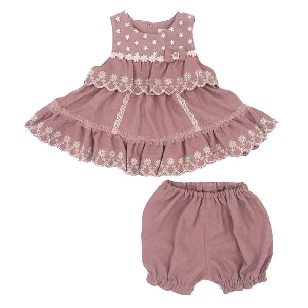 ●30％OFFセール●スーリー　Souris　ミルキースーツ　セットアップ（80cm・90cm）秋 冬 子ども服 ベビー 赤ちゃん 女の子 かわいい お出かけ | Souris | 03