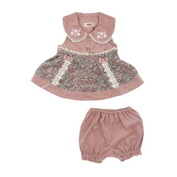 ●30％OFFセール●スーリー　Souris　ミルキースーツ　セットアップ（80cm・90cm）秋 冬 子ども服 ベビー 赤ちゃん 女の子 かわいい お出かけ | Souris | 06