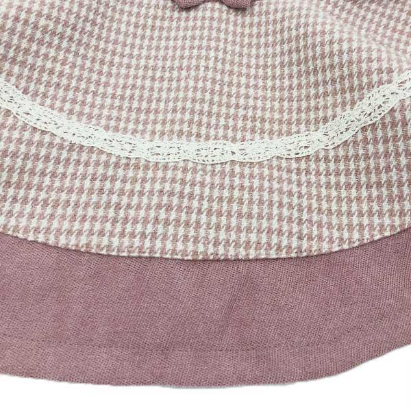 ●30％OFFセール●スーリー　Souris　ミルキースーツ　セットアップ　千鳥柄　（80cm・90cm）秋 冬 子ども服 ベビー 赤ちゃん 女の子 かわいい お出かけ | Souris | 04