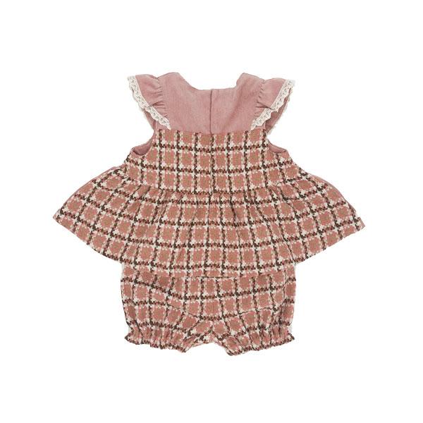 ●30％OFFセール●スーリー　Souris　ミルキースーツ　チェック柄　セットアップ（80cm・90cm）秋 冬 子ども服 ベビー 赤ちゃん 女の子  お出かけ | Souris | 08