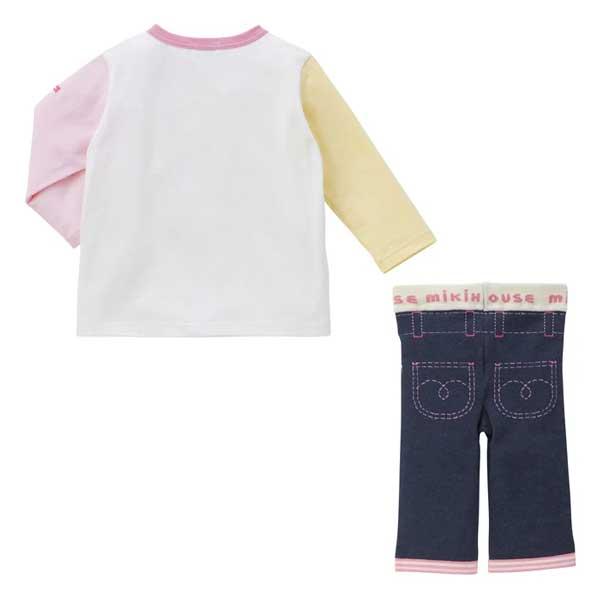 【りー】ミキハウス　ロンT　8枚セット MIKI HOUSE（ミキハウス） ○取り寄せ商品○ミキハウス 長袖Tシャツ 8
