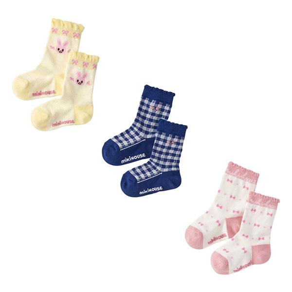 ミキハウス正規販売店/ミキハウス　mikihouse　靴下 ソックスパック 3足セット 男の子 女の子（11-13cm・13-15cm・15-17cm）アウトレット セール | MIKI HOUSE | 03