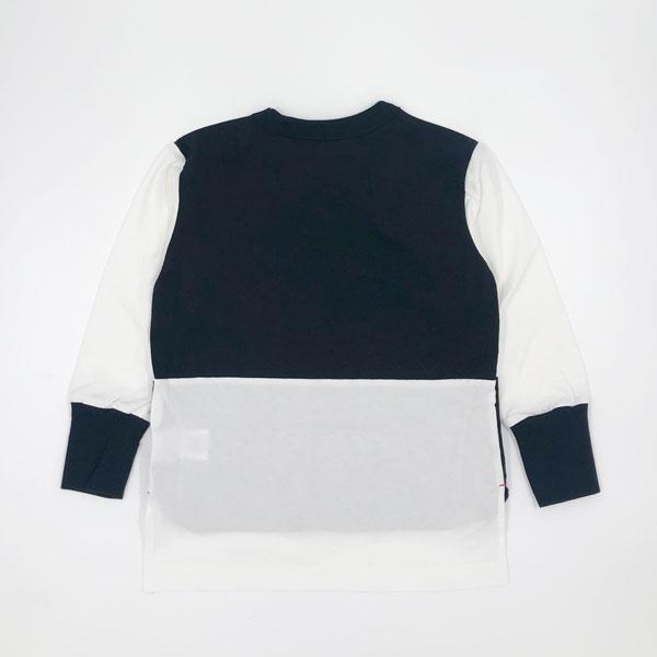ニードルワーク（NEEDL WORK）OFFICIAL TEAM　ポケット配色スリットTシャツ(110・120)子ども服 男の子 幼稚園 保育園 小学生 キッズ ロンT 長袖 シンプル | OFFICIAL TEAM | 02