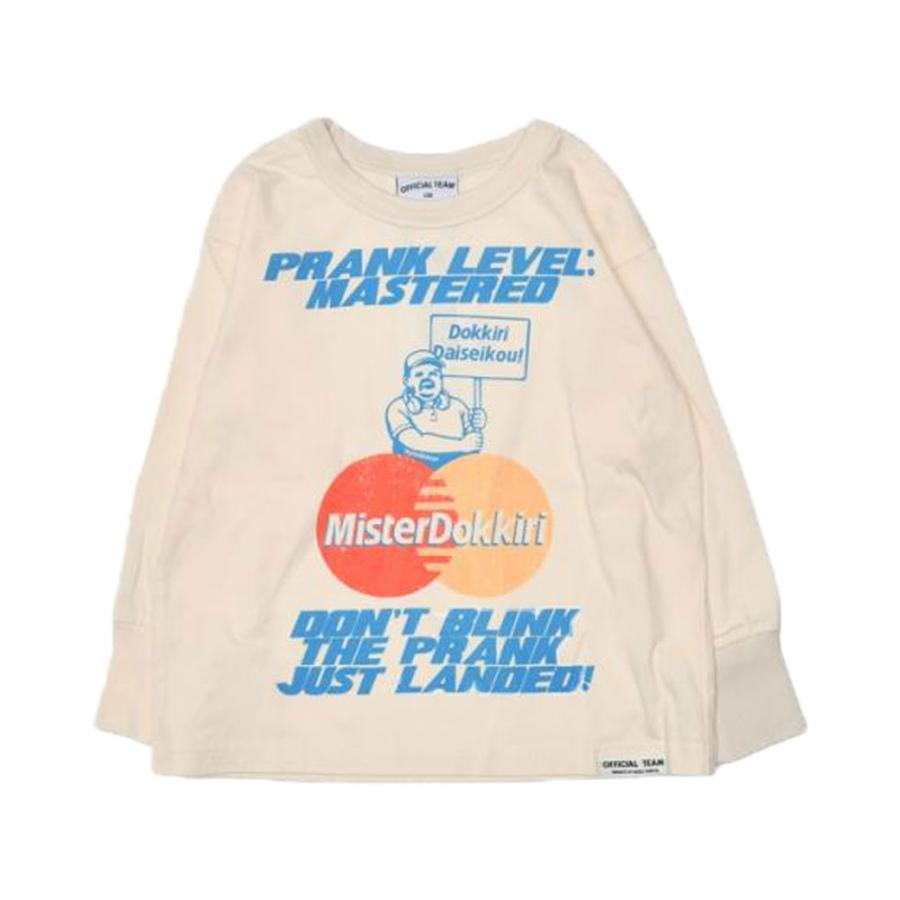 ニードルワーク （NEEDL WORK） OFFICIAL TEAM ミスタードッキリTシャツ ( 110 120 130 140 150 ) | OFFICIAL TEAM | 01