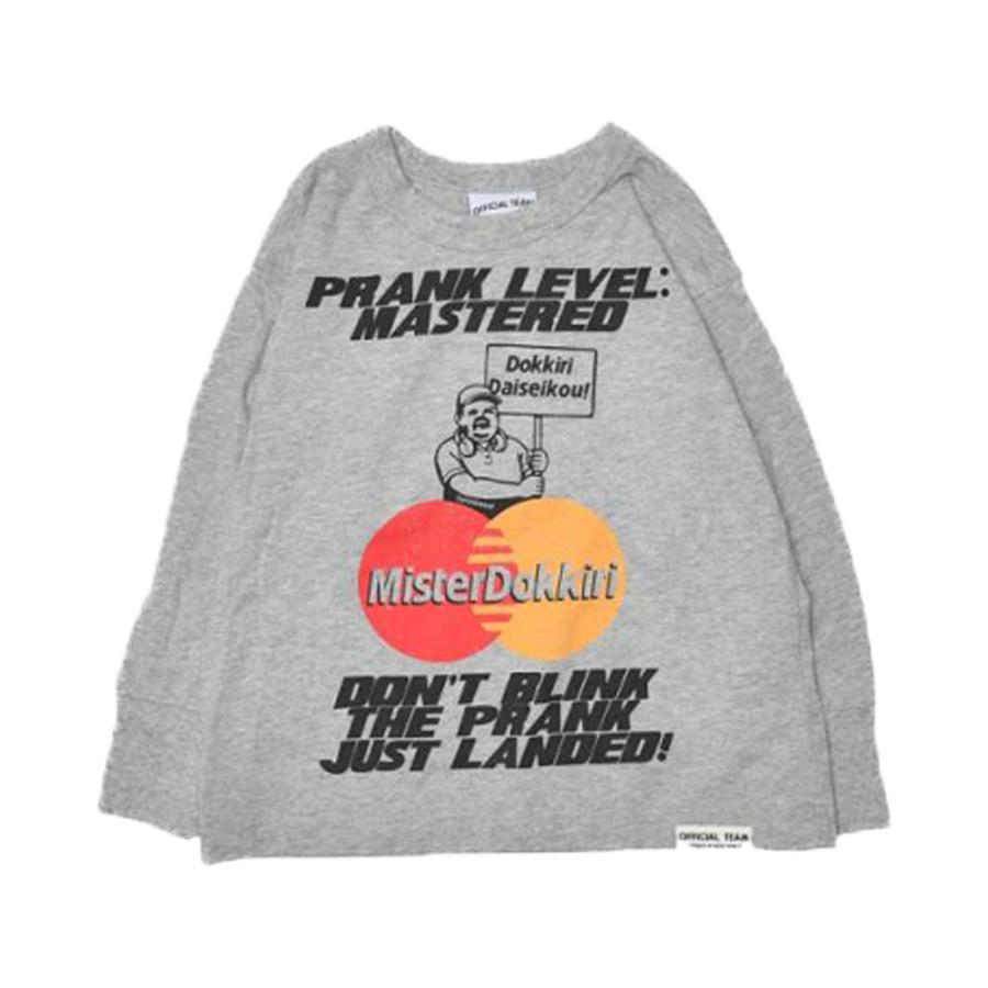 ニードルワーク （NEEDL WORK） OFFICIAL TEAM ミスタードッキリTシャツ ( 110 120 130 140 150 ) | OFFICIAL TEAM | 02