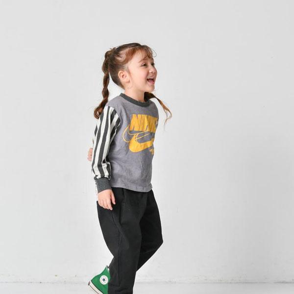 ●30%OFFセール● ニードルワーク （NEEDL WORK） OFFICIAL TEAM スラブ天竺 スポーツロゴTシャツ 長袖 ロンT ( 110 120 130 140 150 ) 子ども服 キッズ ジュニ | OFFICIAL TEAM | 05