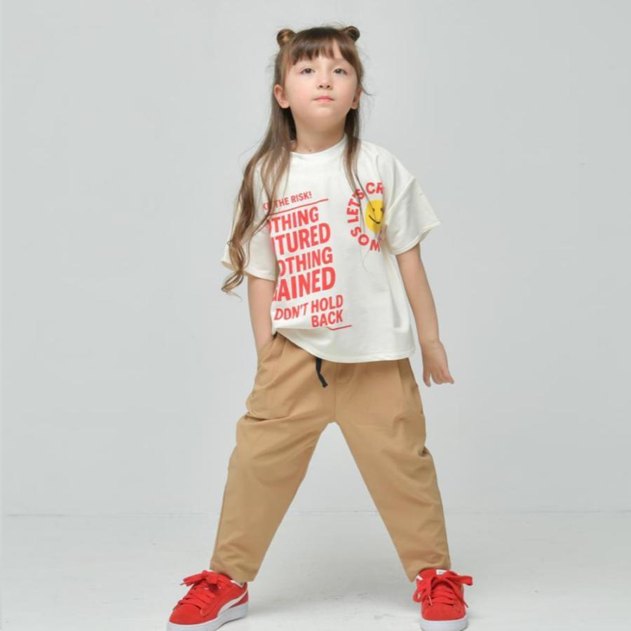 ニードルワーク NEEDL WORK プレミアストレッチワイドタックパンツ ( 130 140 150 ) 子ども服 キッズ ジュニア 男の子 女の子 | OFFICIAL TEAM | 07