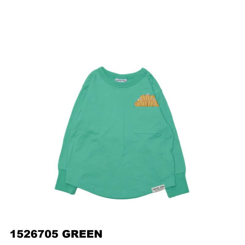 ニードルワーク （NEEDL WORK） OFFICIAL TEAM ポテトポケット Tシャツ ( 110 120 130 140 150 ) | OFFICIAL TEAM | 02