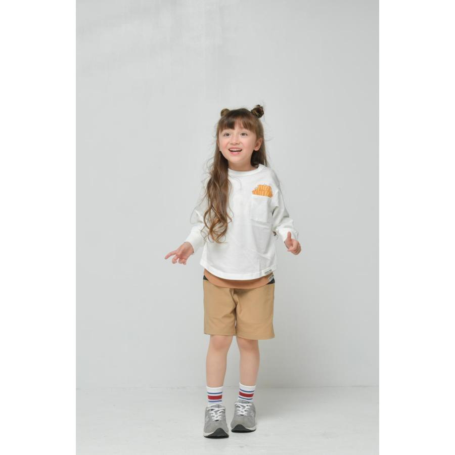 ニードルワーク （NEEDL WORK） OFFICIAL TEAM ポテトポケット Tシャツ ( 110 120 130 140 150 ) | OFFICIAL TEAM | 04