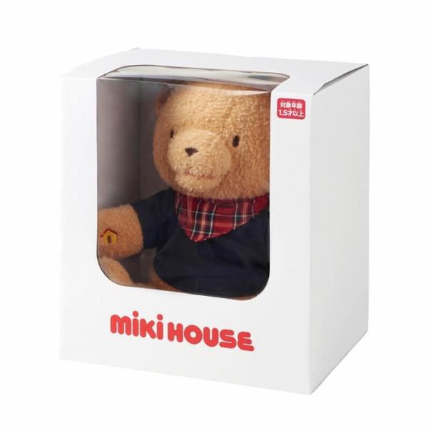 再値下げ【新品】　ミキハウスベアぬいぐるみ 再値下げ【新品】 ミキハウスベアぬいぐるみ 【公式通販】