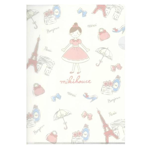 MIKI HOUSE（ミキハウス） A4クリアファイル（入学 入学準備 リーナ