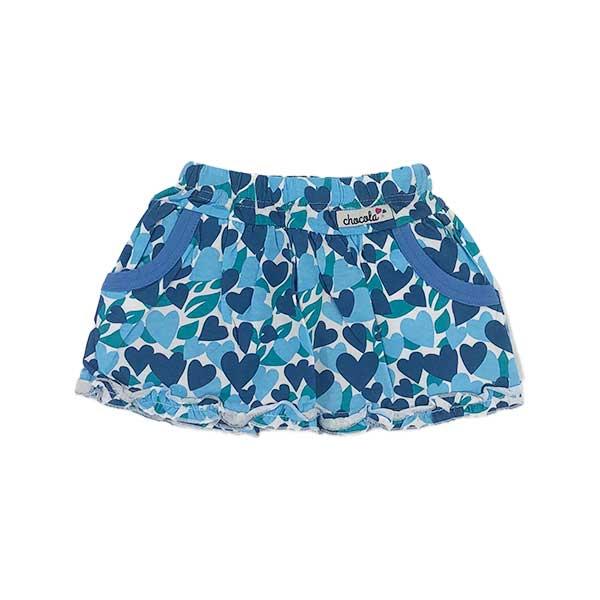 ●均一セール●ショコラ（chocola） ショートパンツ付きスカート（80cm・90cm・100cm）　アウトレット 子ども服 女の子 |  | 01