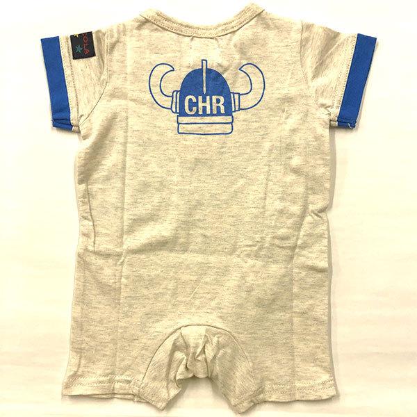 ●均一セール●ショコラ（chocola）ロゴプリント 半袖カバーオール（60cm） |  | 04