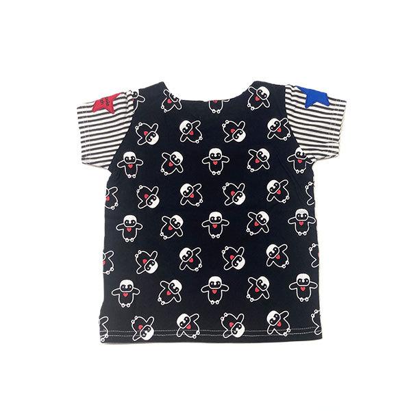 ●均一セール●ショコラ（chocola）  ペンギン柄 半袖Ｔシャツ(90cm） |  | 02