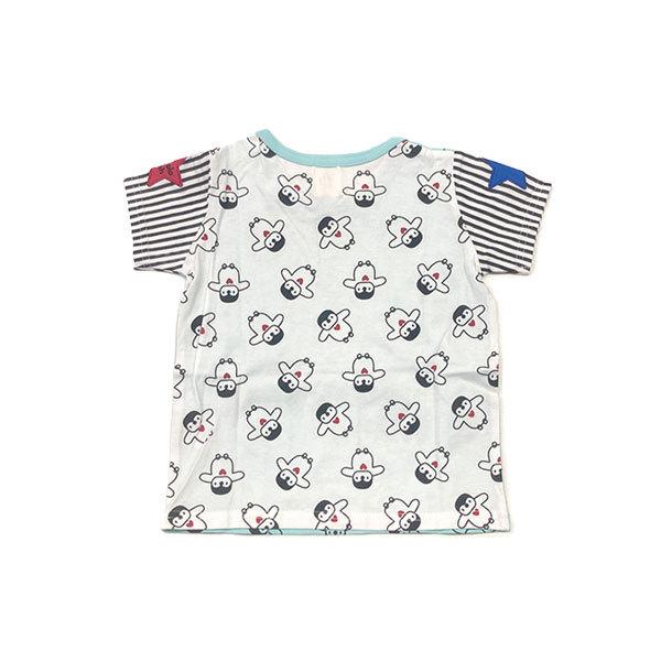 ●均一セール●ショコラ（chocola）  ペンギン柄 半袖Ｔシャツ(90cm） |  | 04
