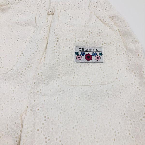 ショコラ（chocola）　レース　キュロットパンツ（80・95・100・110）アウトレット 子ども服　女の子 |  | 03