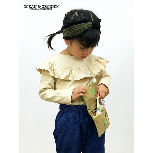 オーシャンアンドグラウンド　OCEAN&GROUND　2WAY移動ポケットBAG GOODAY クリップ式 ポケット ポーチ デニム シンプル 男の子 女の子 小学生 入学準備 | Ocean&Ground | 16