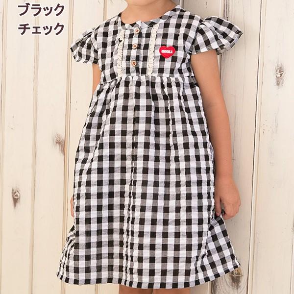 ●均一セール●ショコラ（chocola）　シンプル　切替　ワンピース（90cm・100cm・110cm・120cm・130m） |  | 03