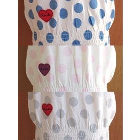 ●均一セール●ショコラ（chocola）　ドット＆リボン　レース袖　半袖Tシャツ（100cm・110cm・120cm・130m） |  | 01