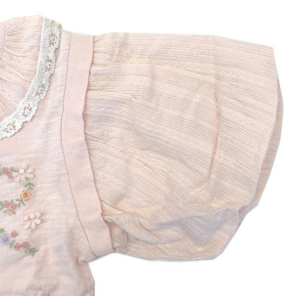 ●50%OFFセール●スーリー　Souris　リボン　5分丈Tシャツブラウス　(100・110・120・150）　アウトレット | Souris | 03