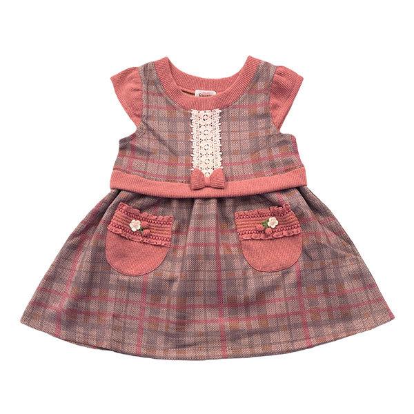 スーリー　Souris　チェックプリントジャンパースカート(100cm・110cm・120cm・130cm・140cm） | Souris | 04