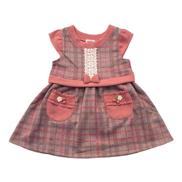 スーリー　Souris　チェックプリントジャンパースカート(100cm・110cm・120cm・130cm・140cm） | Souris | 04