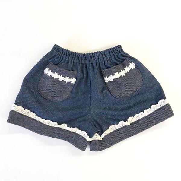 スーリー　Souris　デニム風ショートパンツ (100cm・110cm・120cm・130cm） | Souris | 04