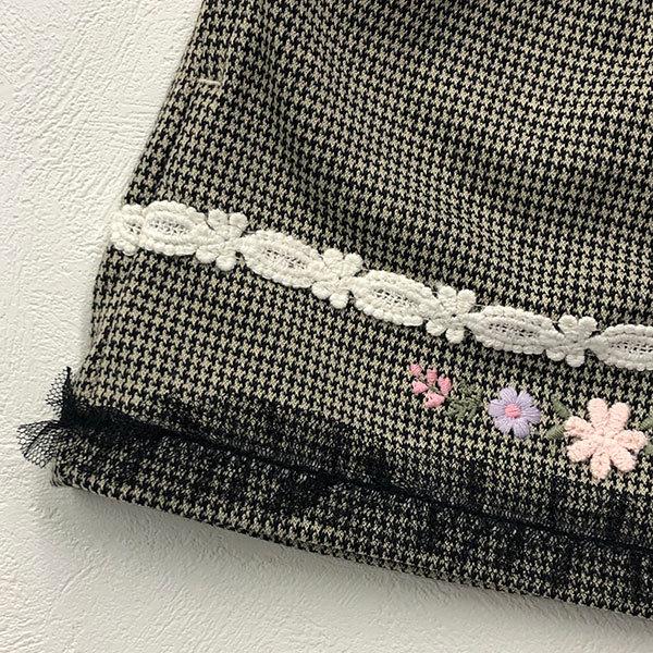 スーリー　Souris　千鳥格子柄キュロット(100cm・110cm・120cm・130cm） | Souris | 03