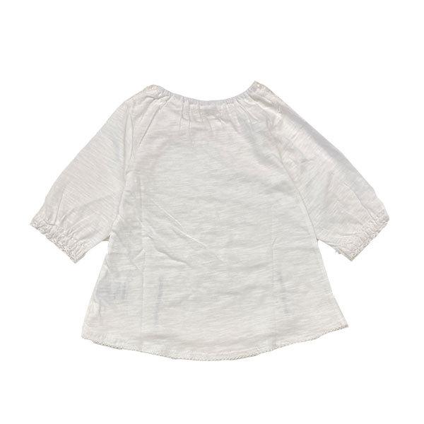 ●50%OFFセール●スーリー　Souris　7分袖 スラブ天竺Ｔシャツブラウス　(100・110・120）　アウトレット | Souris | 02