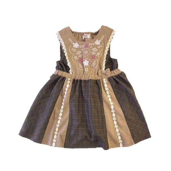 スーリー　Souris　グレンチェック ジャンパースカート(100cm・110cm・120cm・130cm・140cm） | Souris | 03