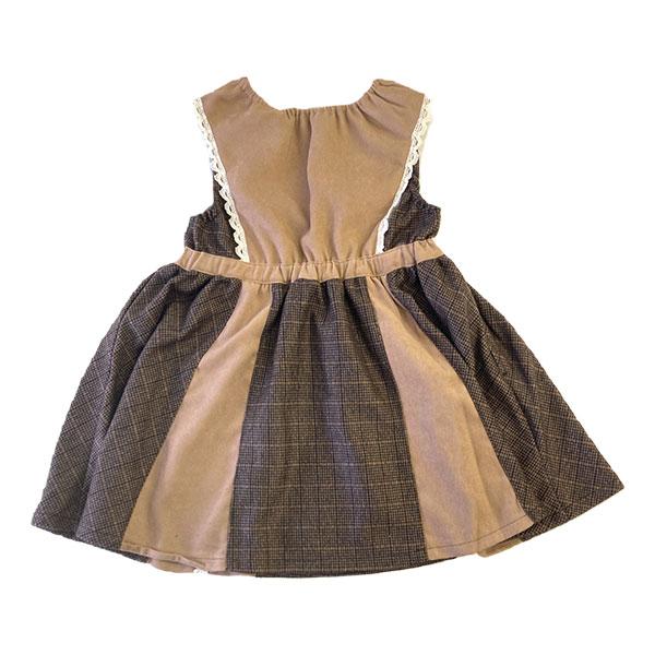 スーリー　Souris　グレンチェック ジャンパースカート(100cm・110cm・120cm・130cm・140cm） | Souris | 04