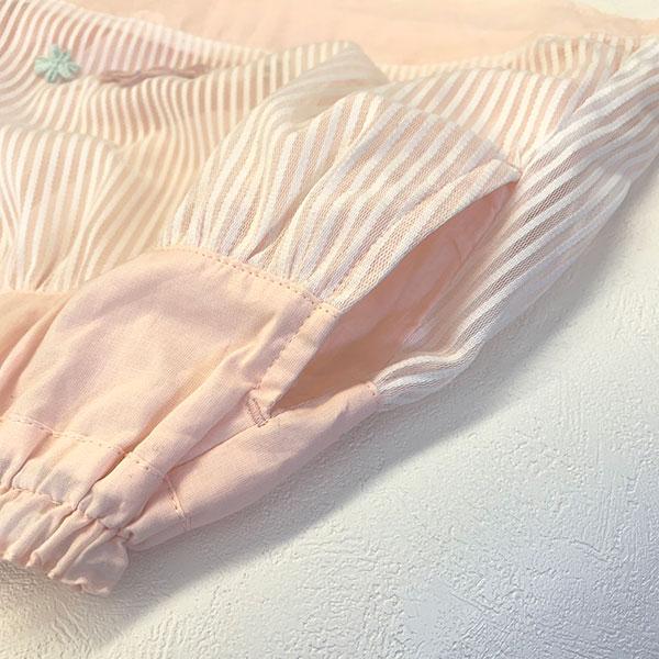 ●50%OFFセール●スーリー　Souris　ストライプチュールキュロット(100・110・120・150・150）　アウトレット | Souris | 05