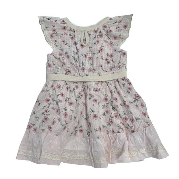 ●50%OFFセール●スーリー　Souris　花柄　ワッフルプリント　ジャンパースカート(100・110・120）　アウトレット | Souris | 02