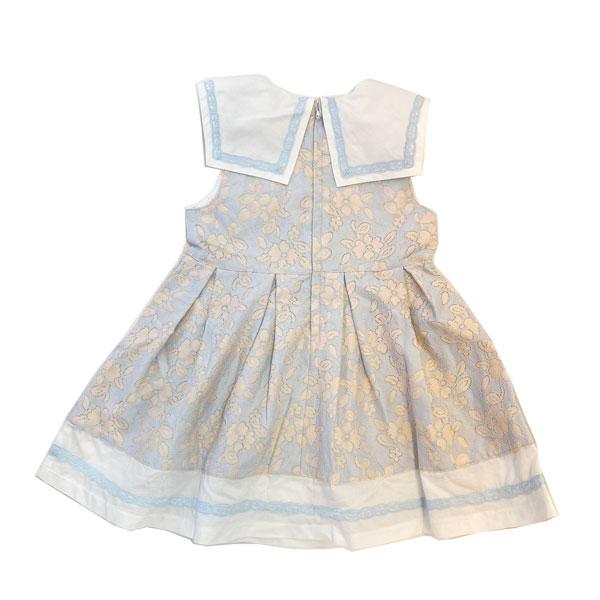 ●50%OFFセール●スーリー　Souris　フラワー　レース　ジャンパースカート　ワンピース(100・110・120）　アウトレット | Souris | 02