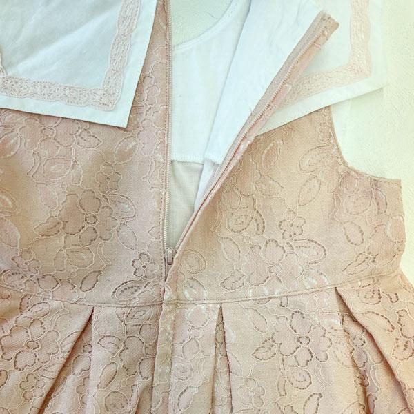 ●50%OFFセール●スーリー　Souris　フラワー　レース　ジャンパースカート　ワンピース(100・110・120）　アウトレット | Souris | 06