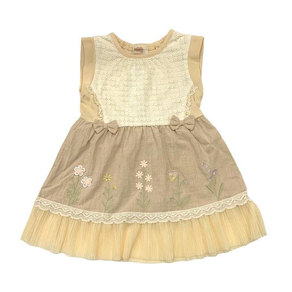 ●50%OFFセール●スーリー　Souris　スプリングフラワージャンパースカート(100・110・120・150・150）　アウトレット | Souris | 01