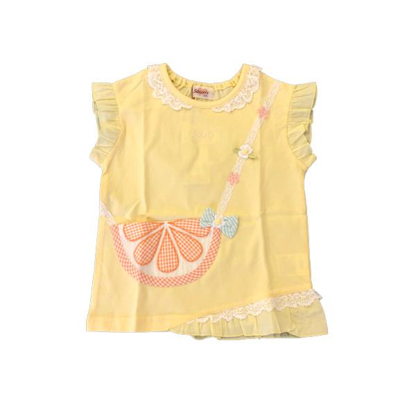 ●50%OFFセール●スーリー　Souris　オレンジ　半袖　Tシャツ　ブラウス　(100・110・120）　アウトレット | Souris | 03