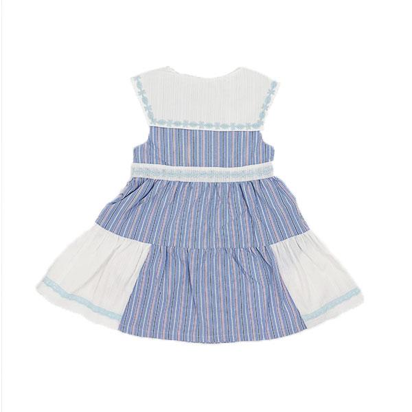 ●50％OFFセール●スーリー Souris ストライプ柄 さくらんぼ 刺しゅう ワンピース（100cm・110cm・120cm）　アウトレット | Souris | 02