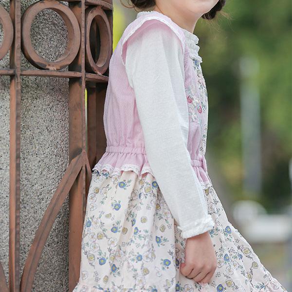 ●50％OFFセール●スーリー Souris ワンピース 花柄 総柄 お出かけ かわいい（100cm・110cm・120cm）　アウトレット | Souris | 10