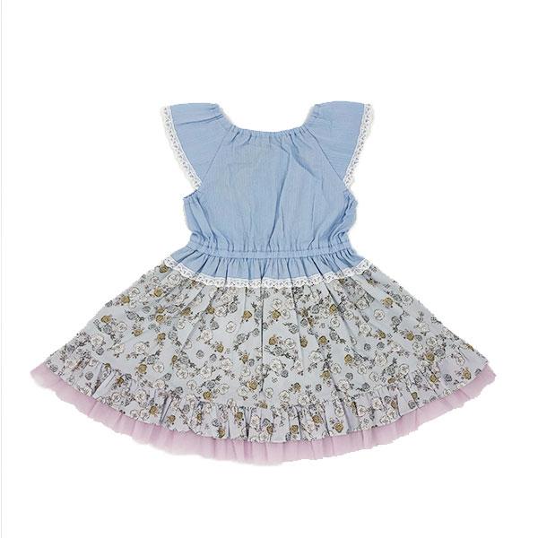 ●50％OFFセール●スーリー Souris ワンピース 花柄 総柄 お出かけ かわいい（100cm・110cm・120cm）　アウトレット | Souris | 02