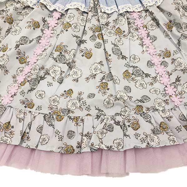 ●50％OFFセール●スーリー Souris ワンピース 花柄 総柄 お出かけ かわいい（100cm・110cm・120cm）　アウトレット | Souris | 04